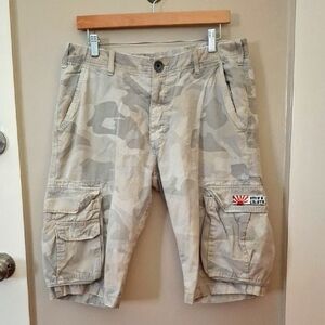 David & Goliath Men's Camo Cargo Shorts_1
